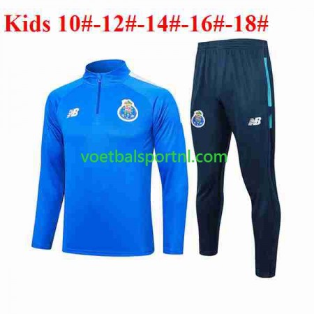 FC Porto Kind Blauw Trainings Sweatshirt Pak 2023-24